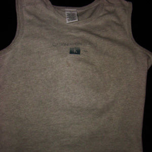 Calvin Klein Heather Gray Tank Top